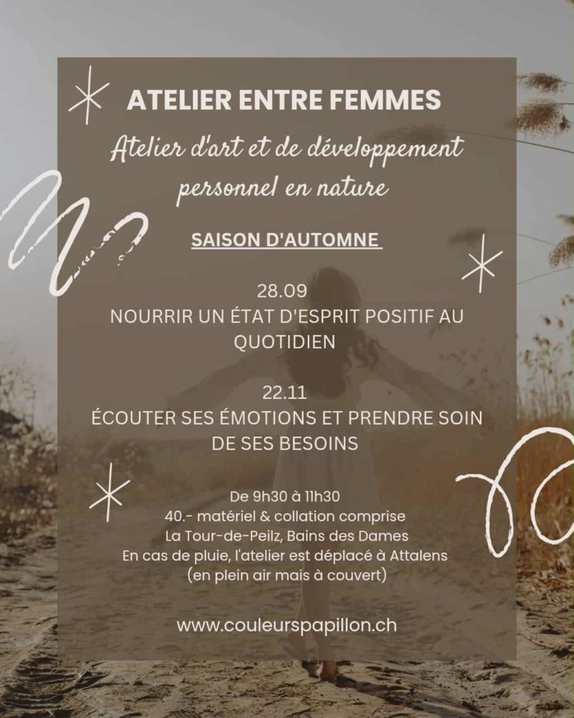 atelier entre femmes