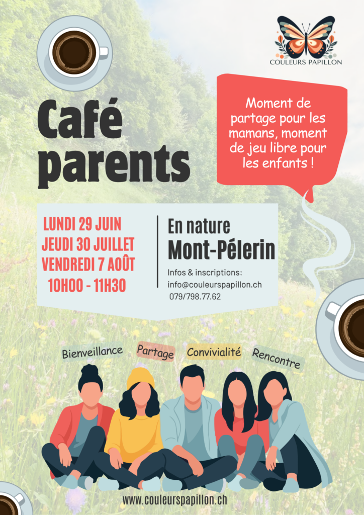 café parents en nature